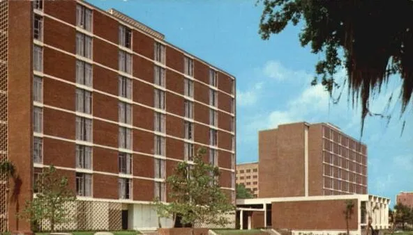 Vintage view from the southwest