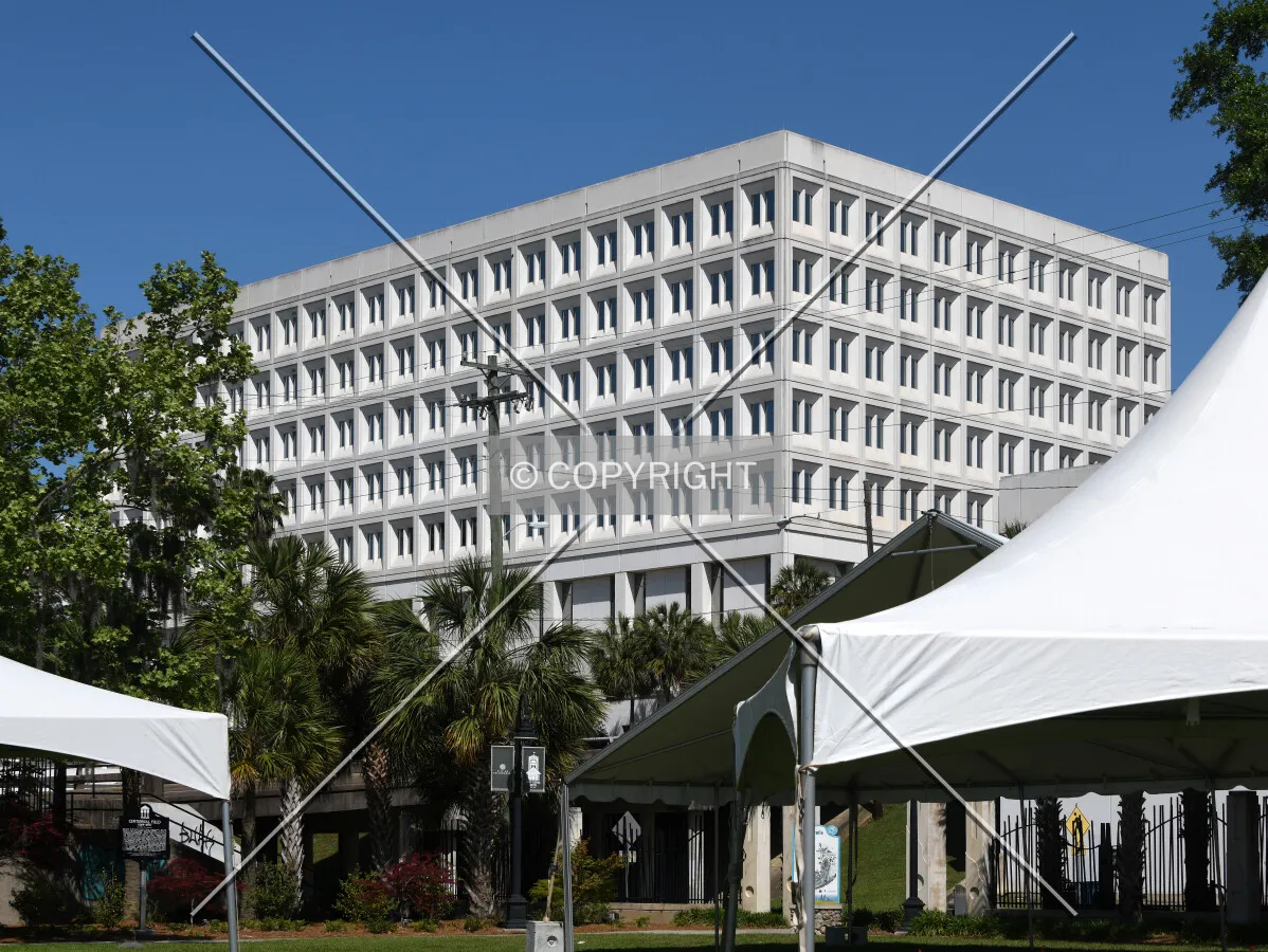 View from the southeast