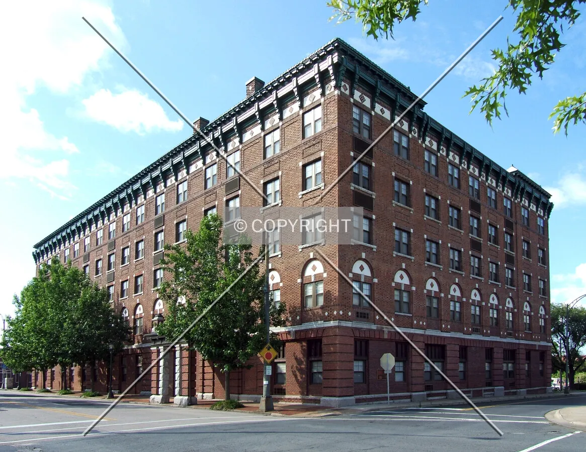 View from the south on Lee Street