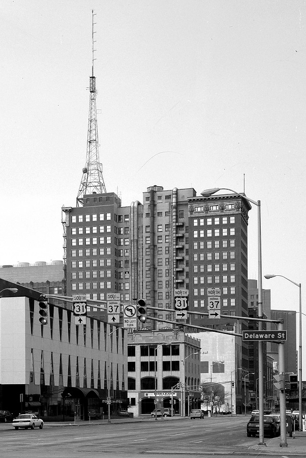 Vintage view from the west