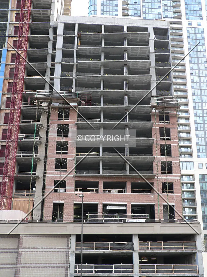 Looking at the midrise portion of the project