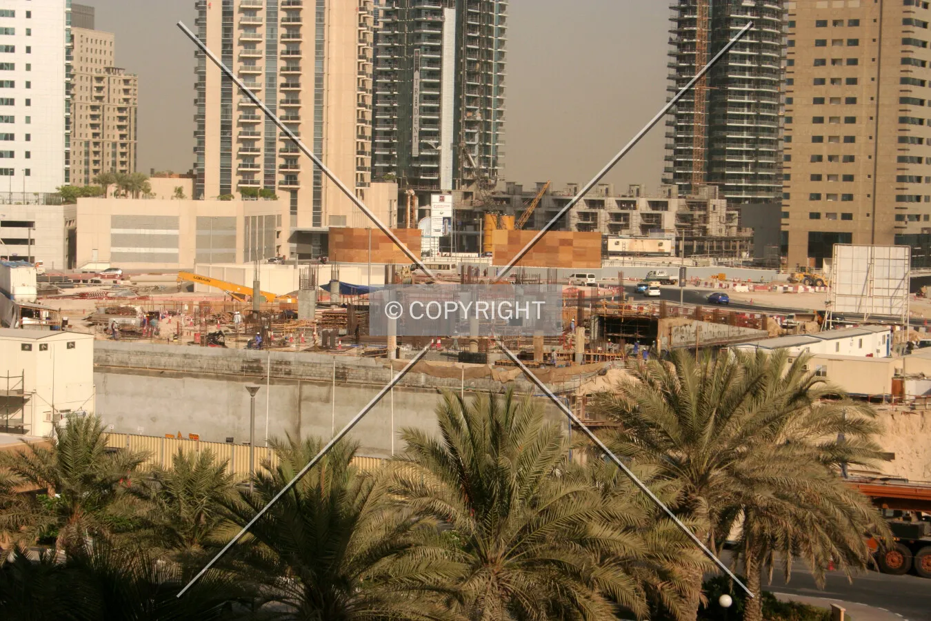 Looking into the site