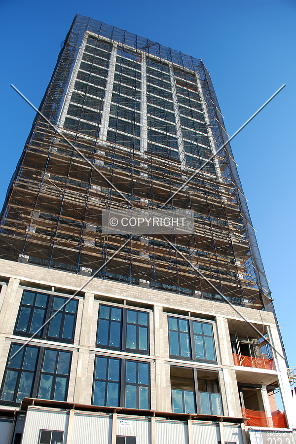 Looking up from 11th Avenue