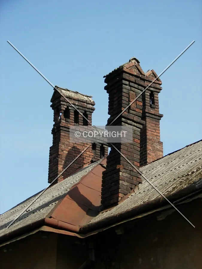 Very old chimneys