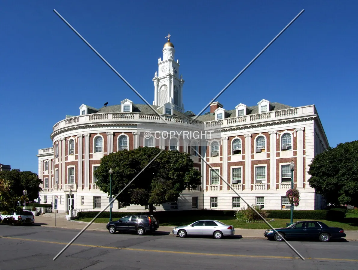View from the east