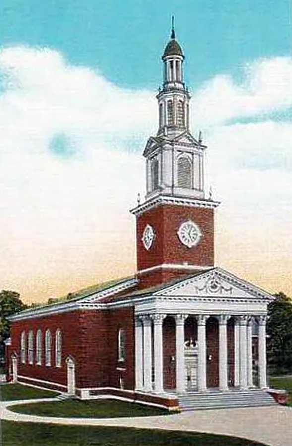 Vintage view from the southeast