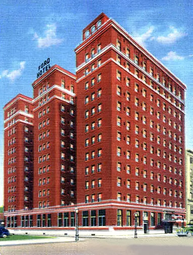 View from the southeast