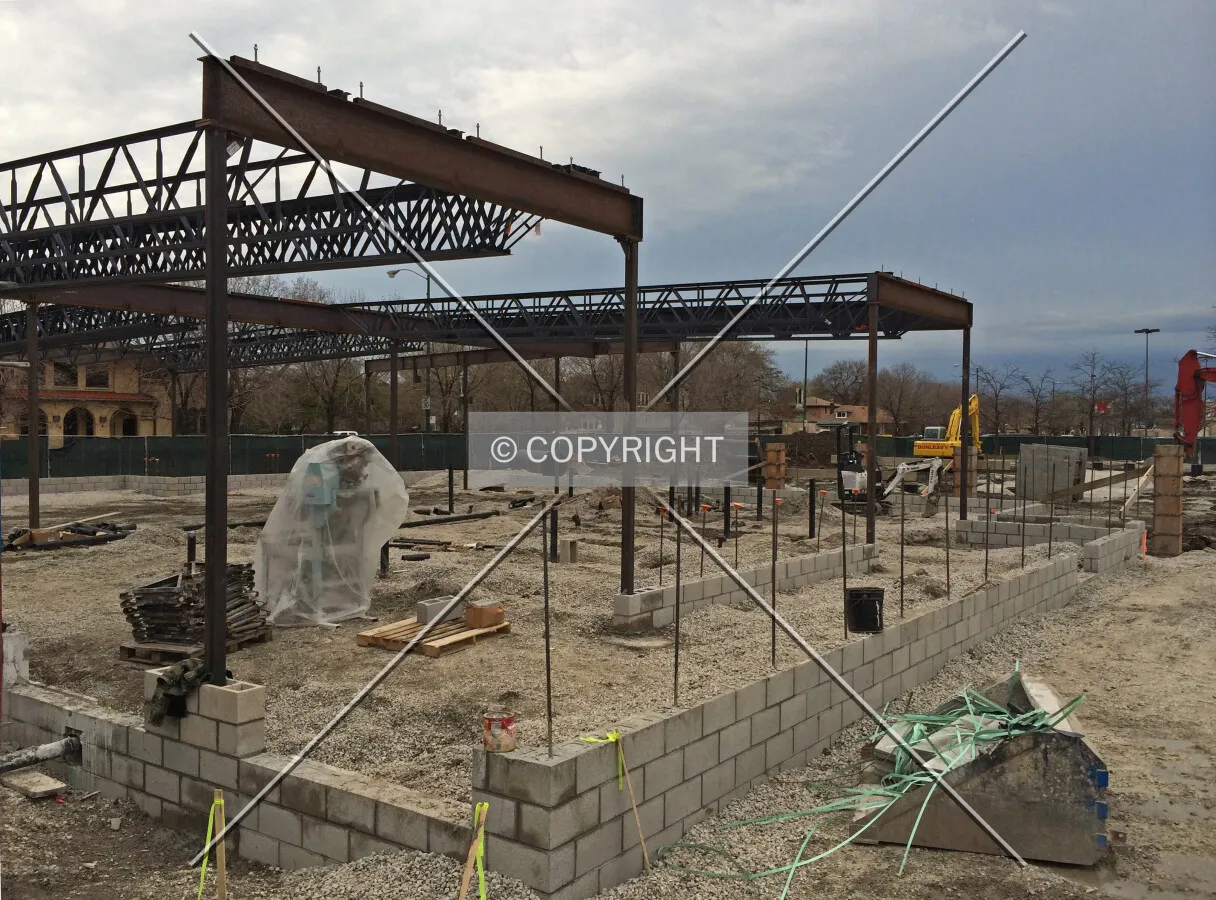 South end of the structure; April 29, 2014.