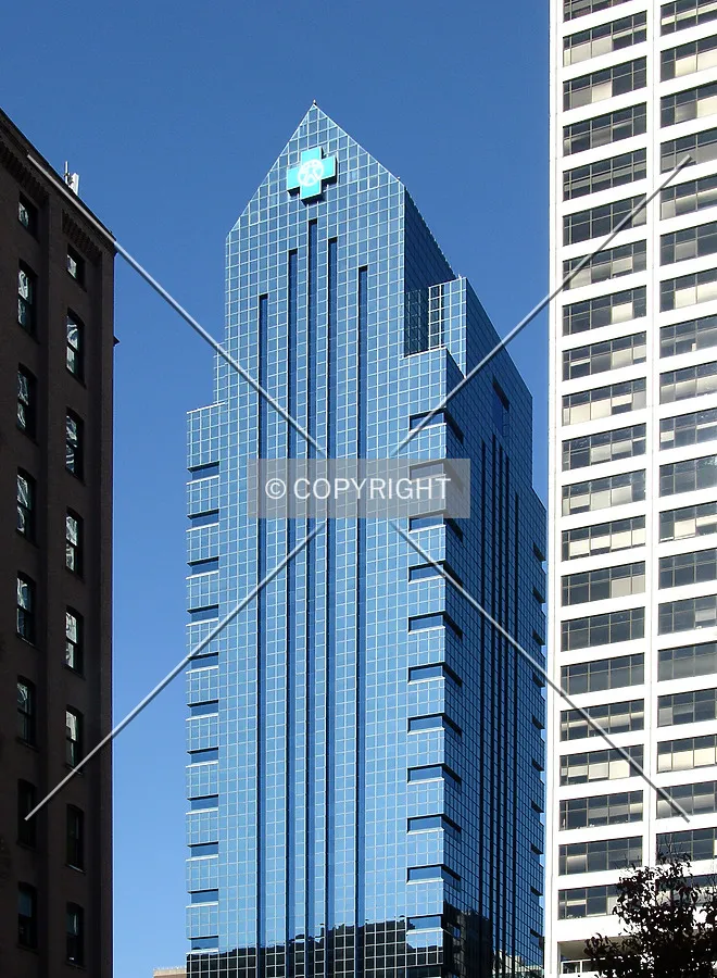 Upper half from the southeast along Chestnut Street