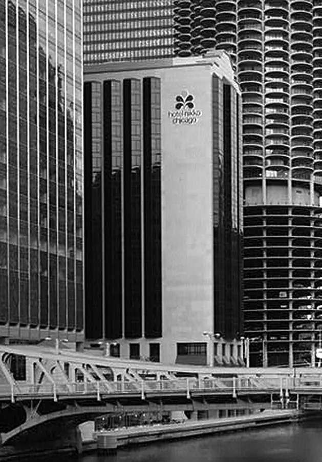 Vintage view from the southwest in 1987
