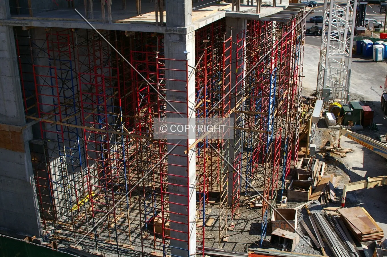 Looking at the main lobby
