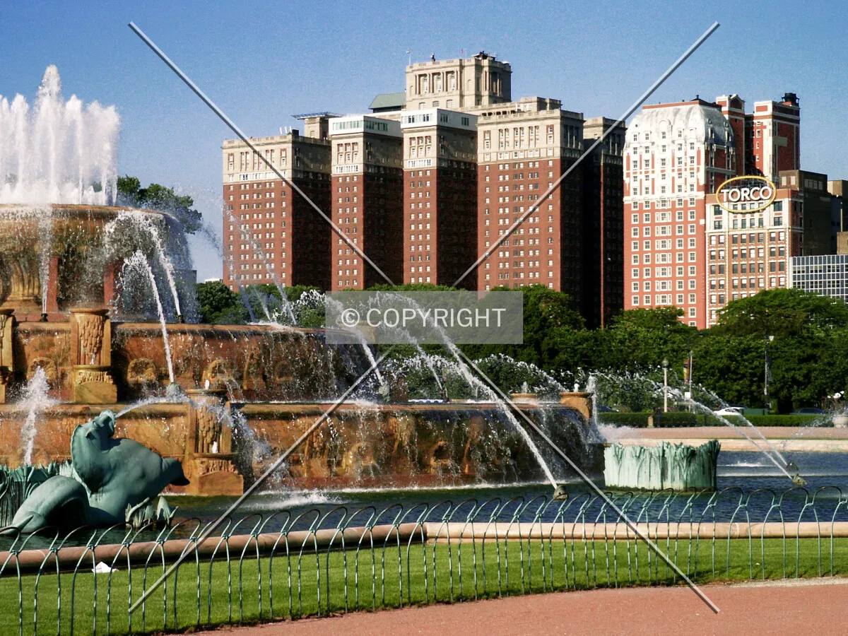 View from Buckingham Fountain