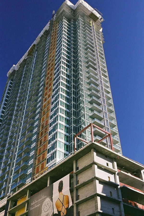 View from the west
