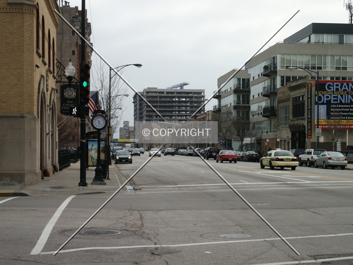 Looking south from 14th Street and Michigan Avenue