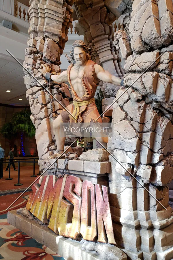Display for the Samson show; October 20, 2018