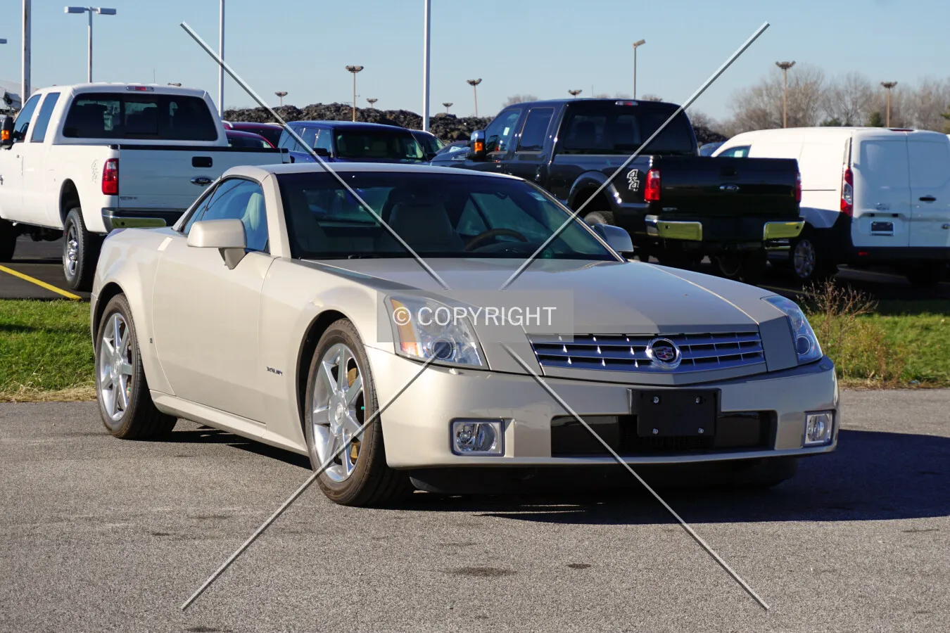 A Cadillac XLR; January 2, 2016