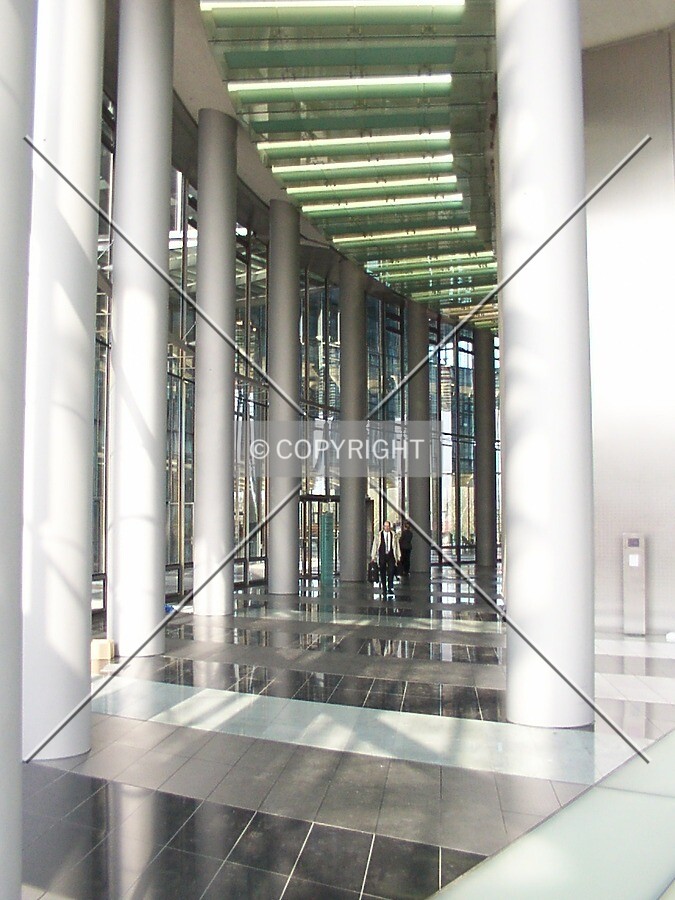 Left side of the lobby