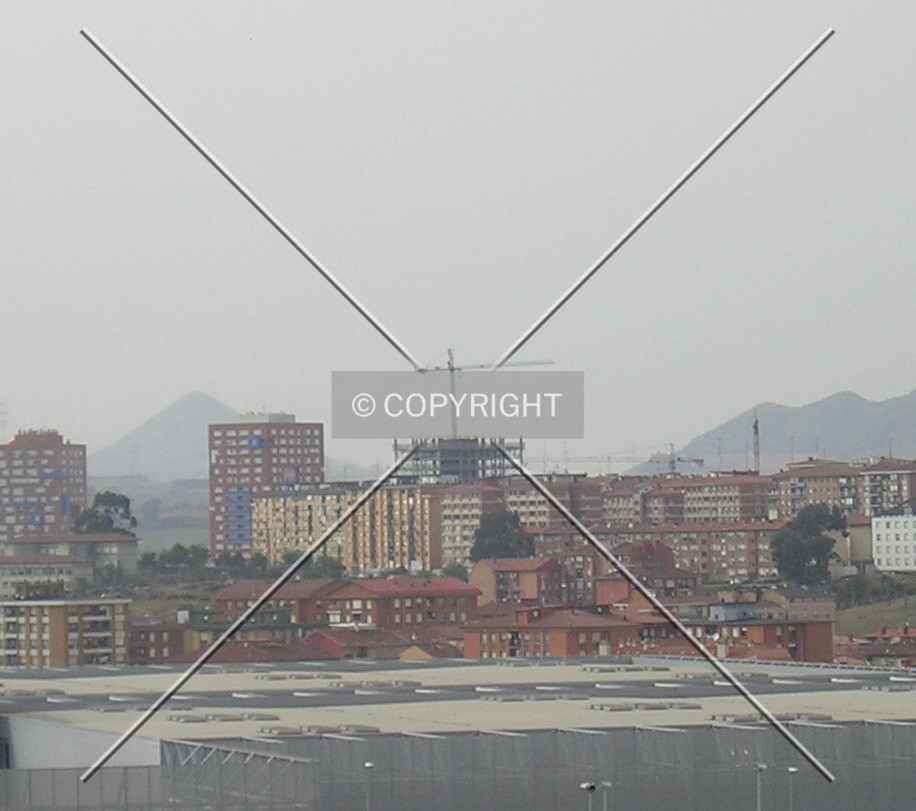 View from Gurutzeta neiighbourhood