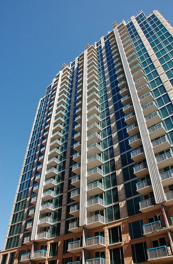 View to the northeast