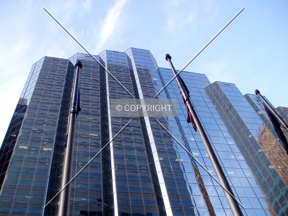 Looking up the south side