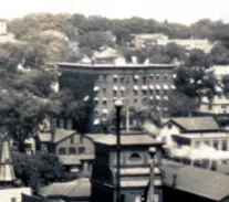 Vintage view from the southwest