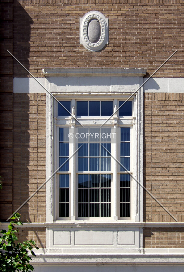 Facade detail from the east