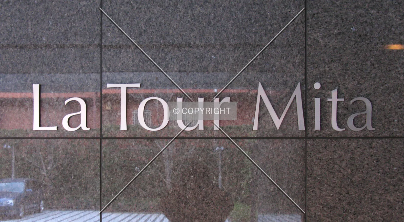 Sign near the south entrance