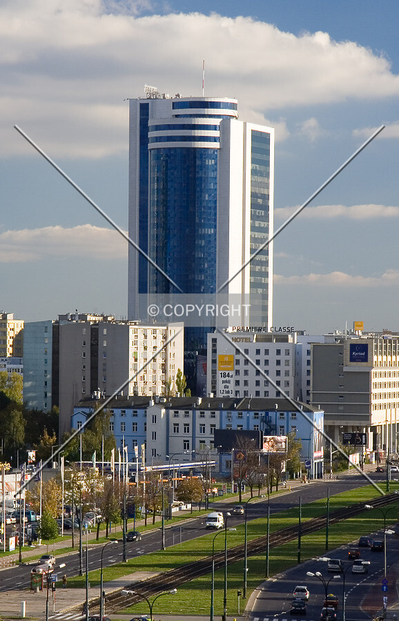 View from Warsaw Uprising Museum Tower