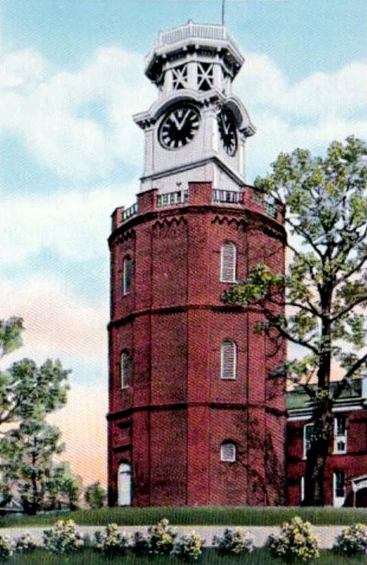 Vintage view from the south