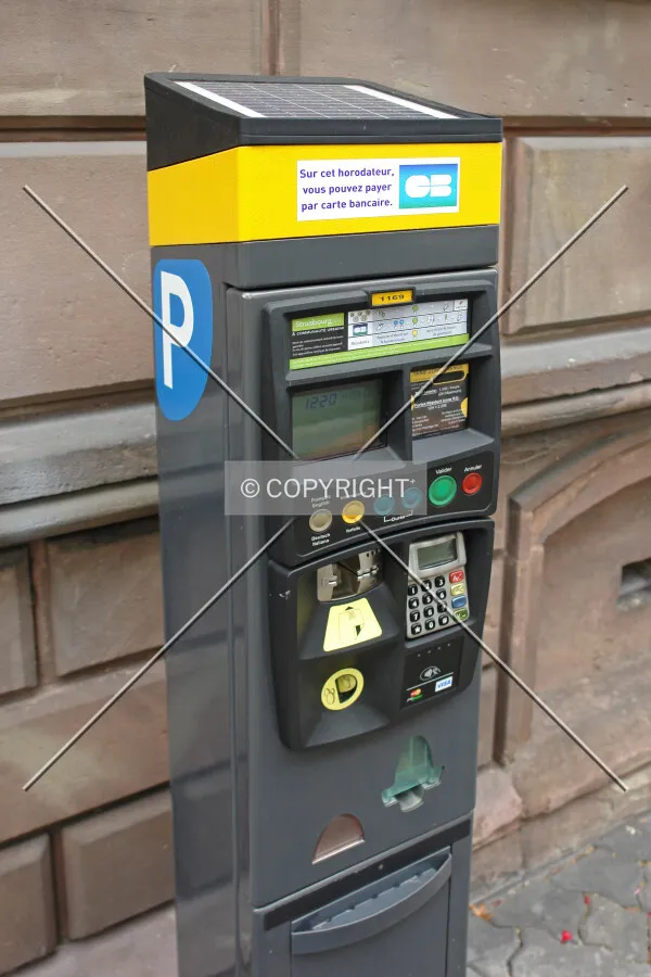 A ticket machine for paying your parking ticket