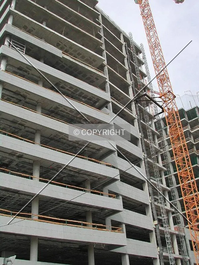 Looking up the buidling