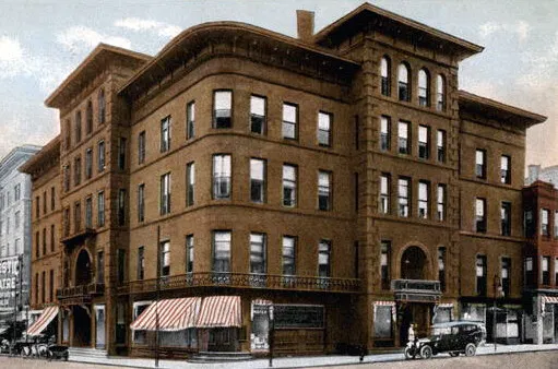 View from the southeast