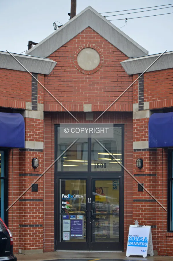 Main entrance; January 3, 2015.