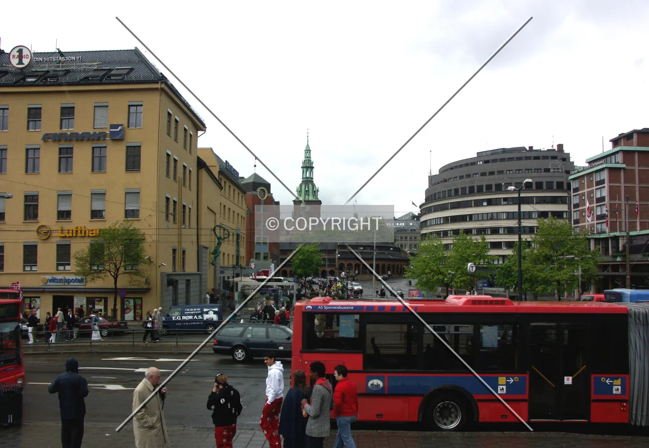 Lokking north from Central Station