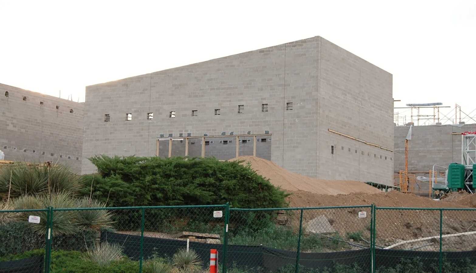 View from the southeast