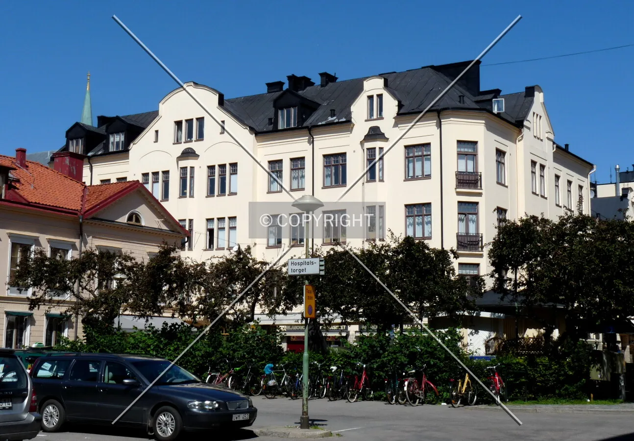 View from Hospitalstorget