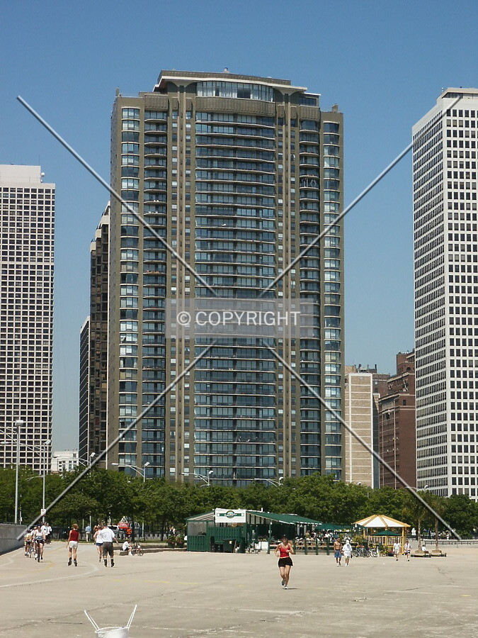 East side from Oak Street Beach