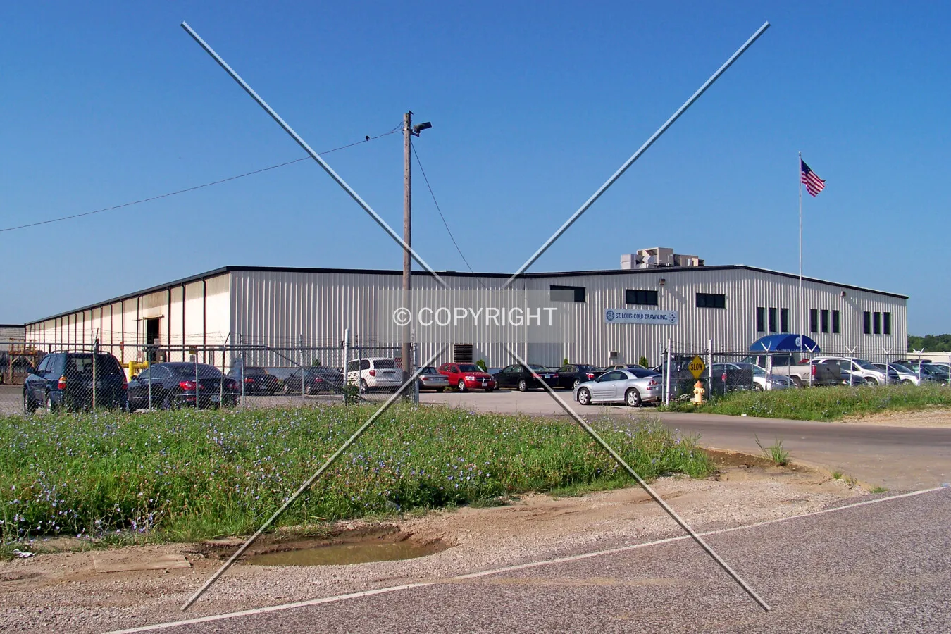 View from the northeast; July 12, 2011