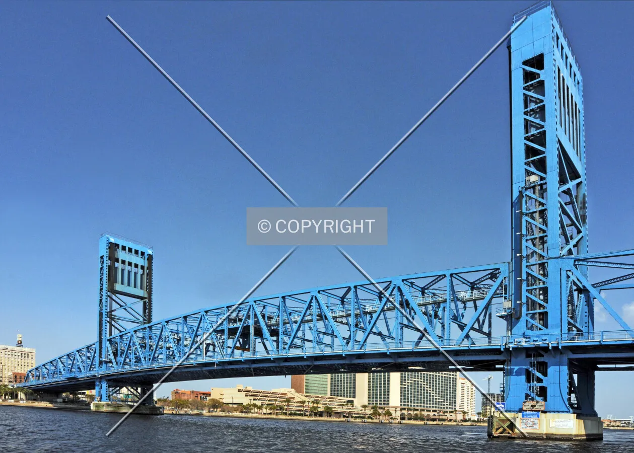 View from the southwest along the St. Johns River