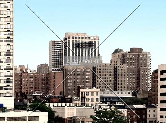 View from the northwest toward Rittenhouse Square