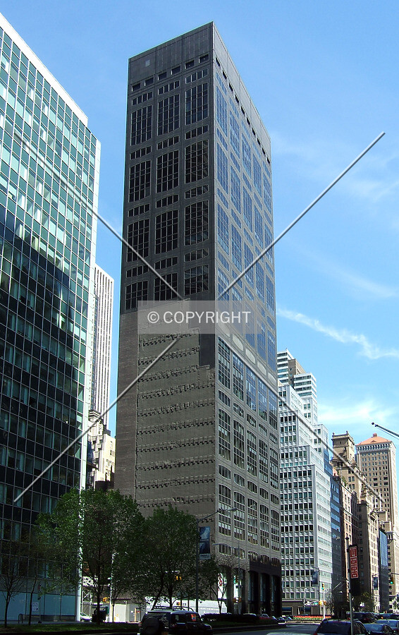View from the south on Park Avenue
