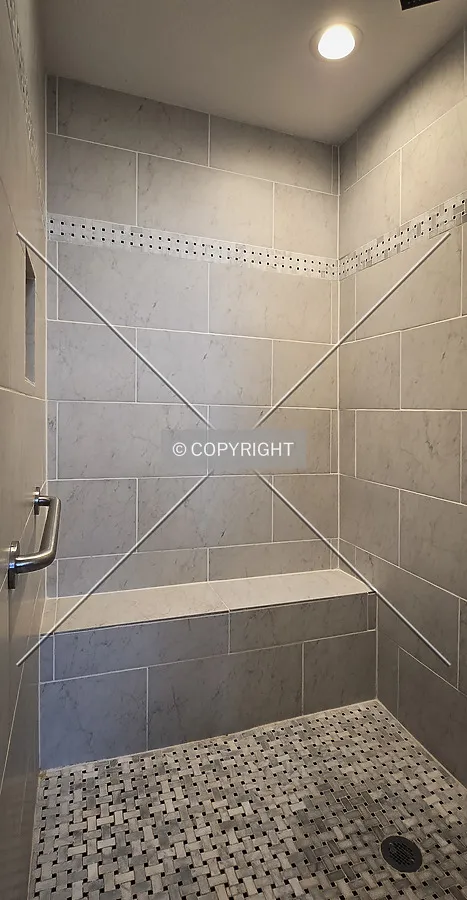 Guest room shower; March 28, 2025