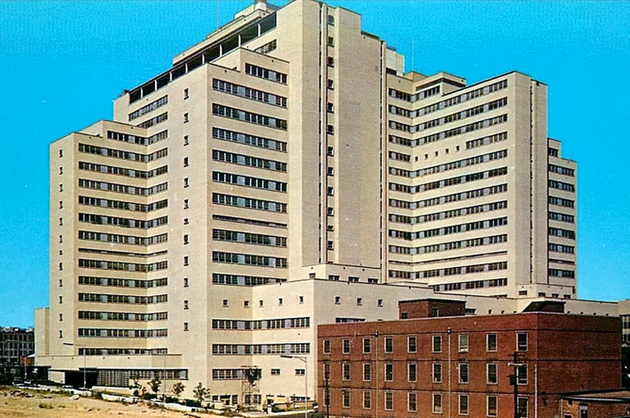 Vintage view from the west