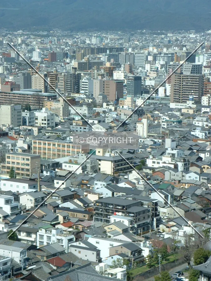 Looking west from Kyoto Tower