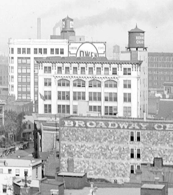 Vintage view from the northwest