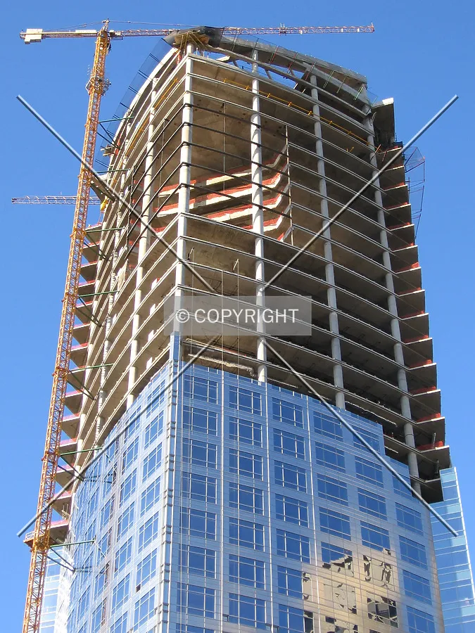 Top floors from the southwest