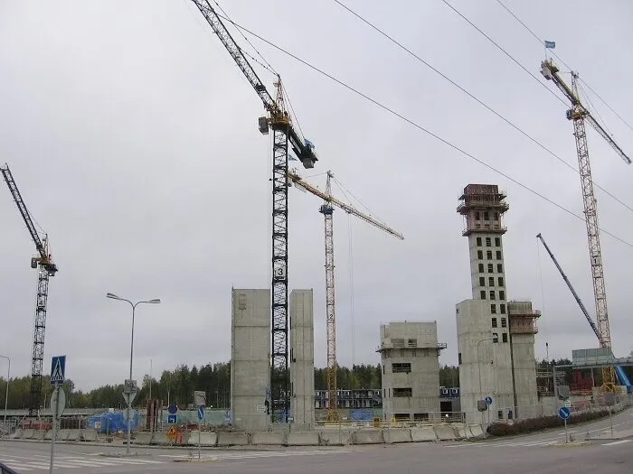 Elevator shafts going up