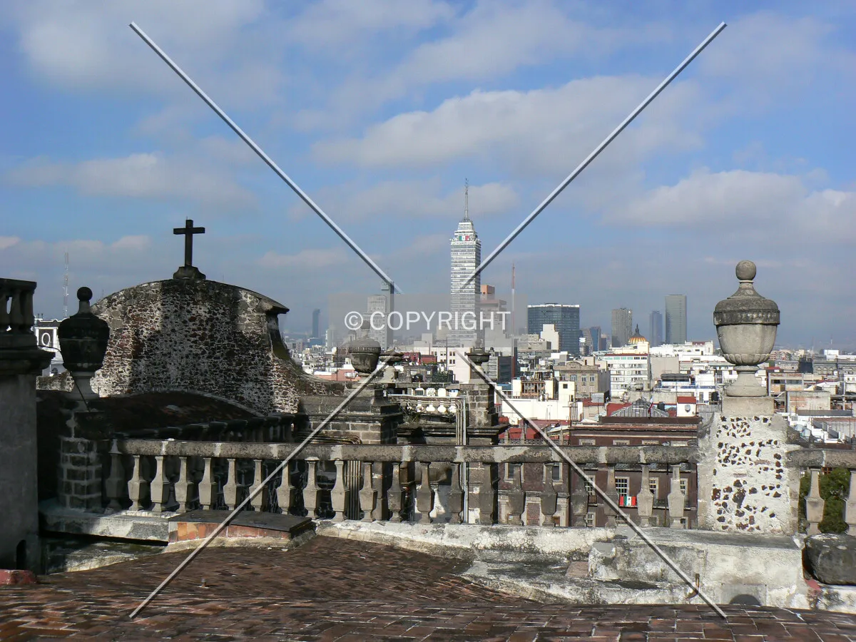 Downtown skyline as seen from the Cathedral