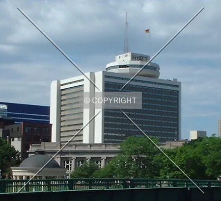 View to the southwest from the State Street Bridge