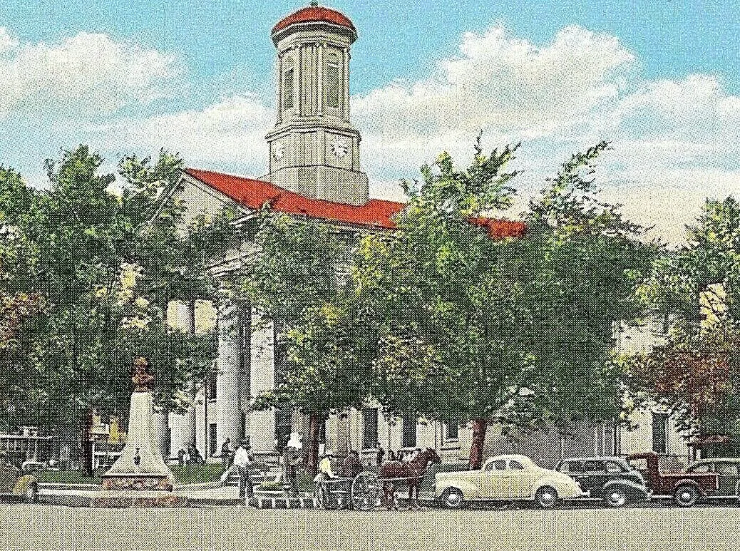 Vintage view from the southeast